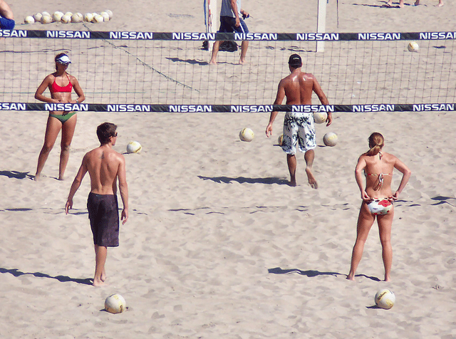 Beach volleyball