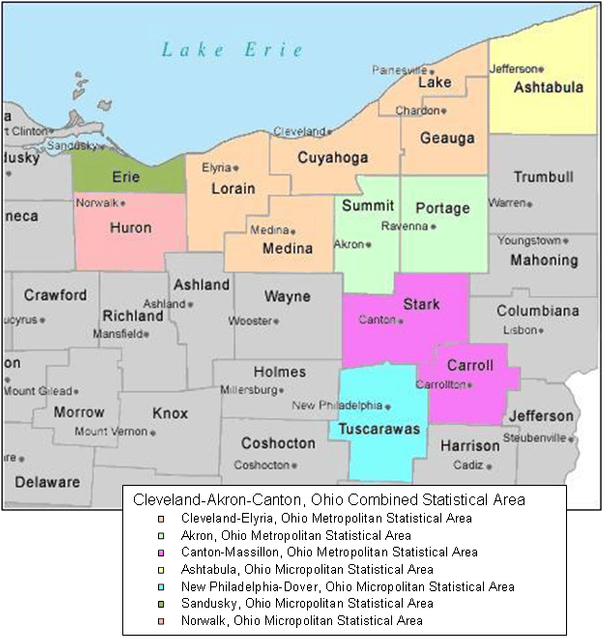 Canton–Massillon, Ohio metropolitan area