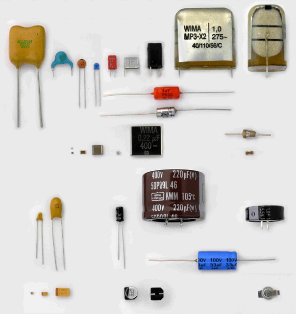 Capacitor types