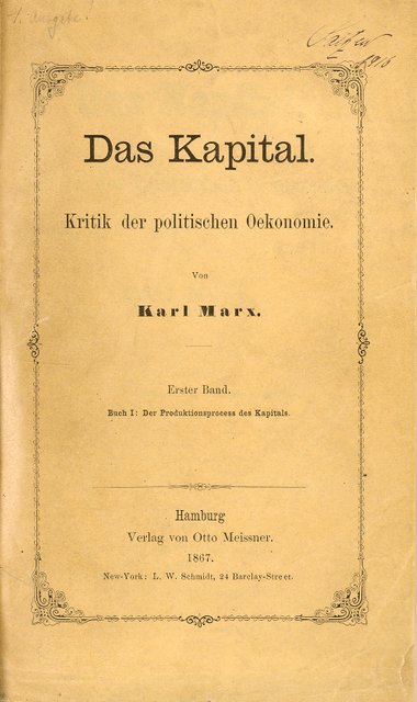 Capital: Critique of Political Economy