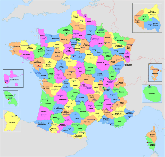 Departments of France