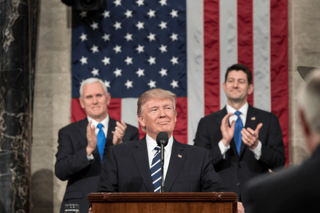 Donald Trump speech to joint session of Congress, February 2017