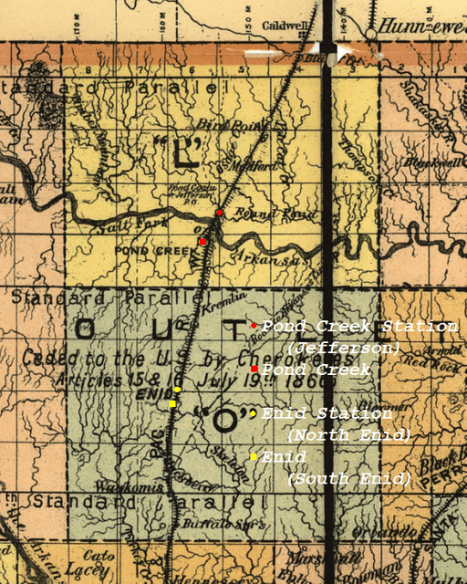 Enid–Pond Creek Railroad War
