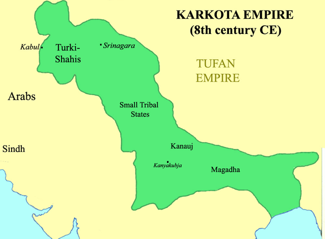 Karkoṭa Empire