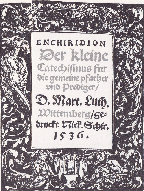 Luther's Small Catechism