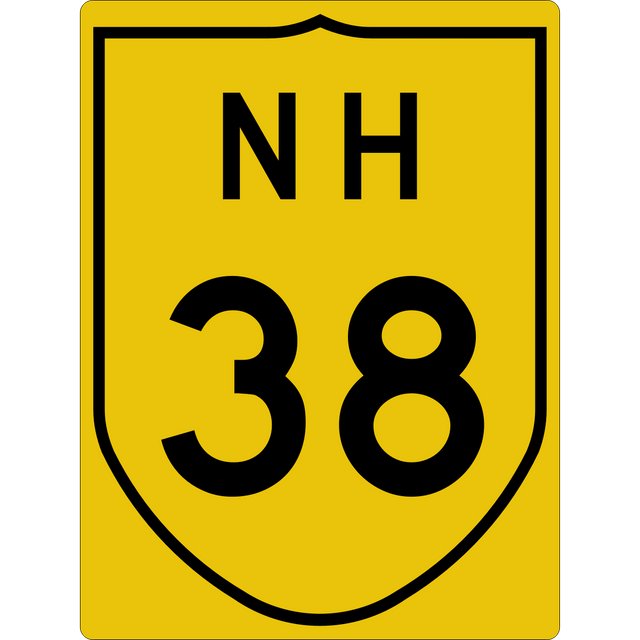 National Highway 38 (India)(old numbering)