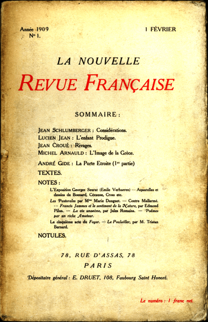 Nouvelle Revue Française