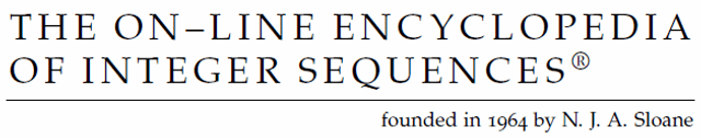 On-Line Encyclopedia of Integer Sequences