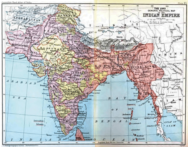 Presidencies and provinces of British India