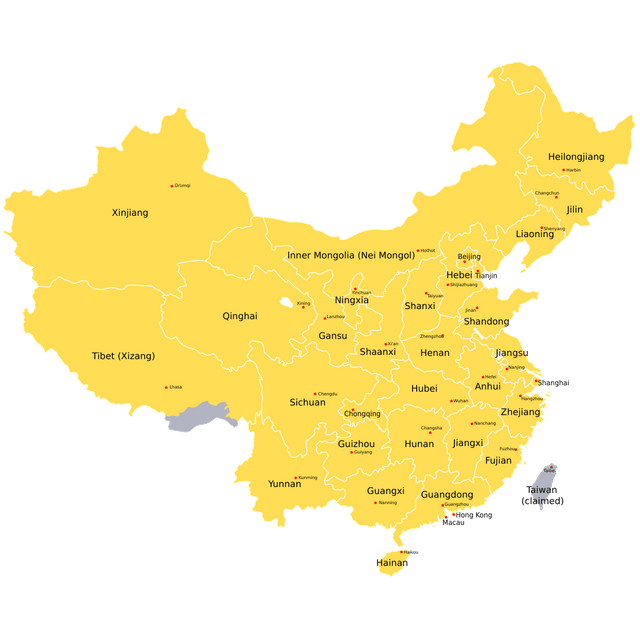 Provinces of China