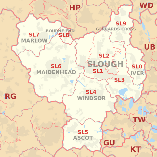 SL postcode area