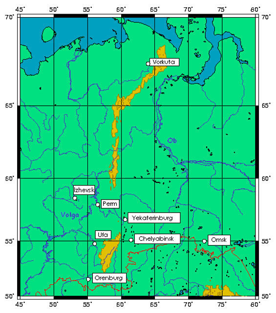 Ural Mountains