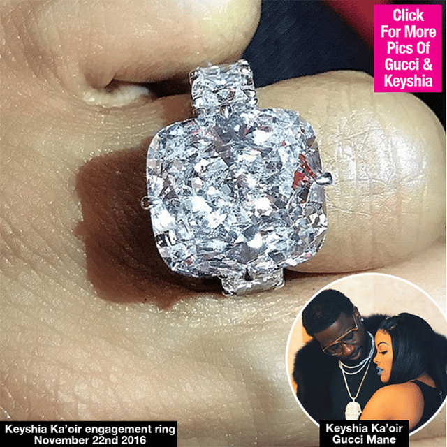 Gucci Mane & Keyshia Ka'oir's Engagement Ring
