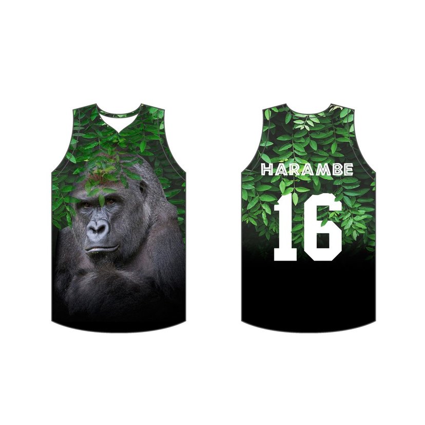 Harambe Basketball Jersey