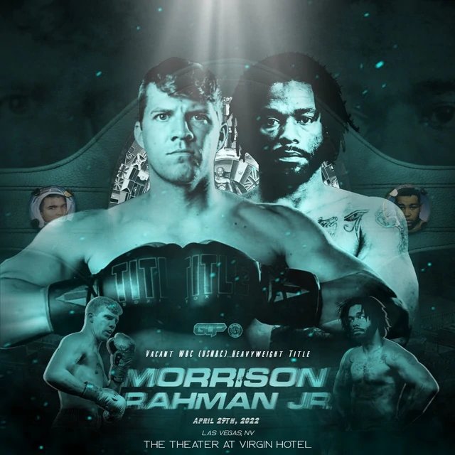 Hasim Rahman Jr. vs. Kenzie Morrison