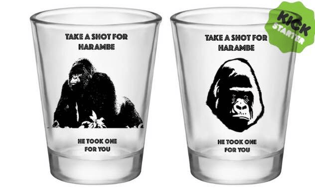Shots for Harambe Kickstarter