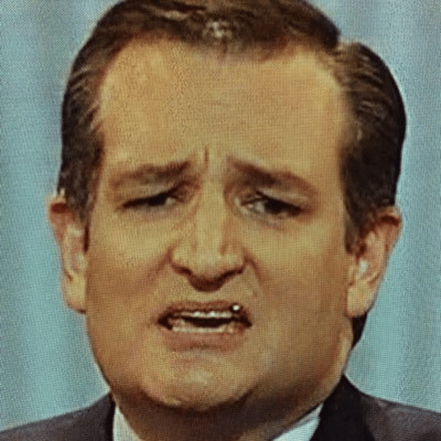 Ted Cruz Lip Thing