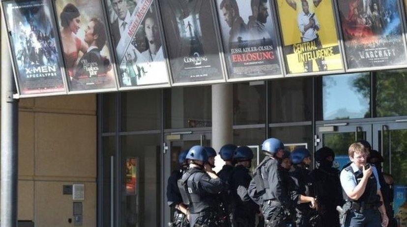 Viernheim, Germany Cinema Shooting (2016)